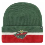 stylová zimní čepice MINNESOTA WILD ´47 BRAND SPLIT CUFF KNIT DG